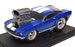 Muscle Machines 1/18 Scale 61189 - 1966 Ford Mustang - Blue/White Stripes
