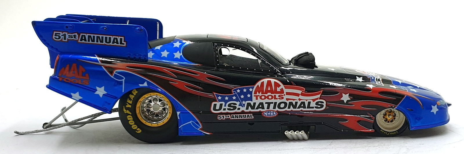 Action 1/24 Scale 109330 - Chevrolet Funny Car Dragster US Nationals 2005