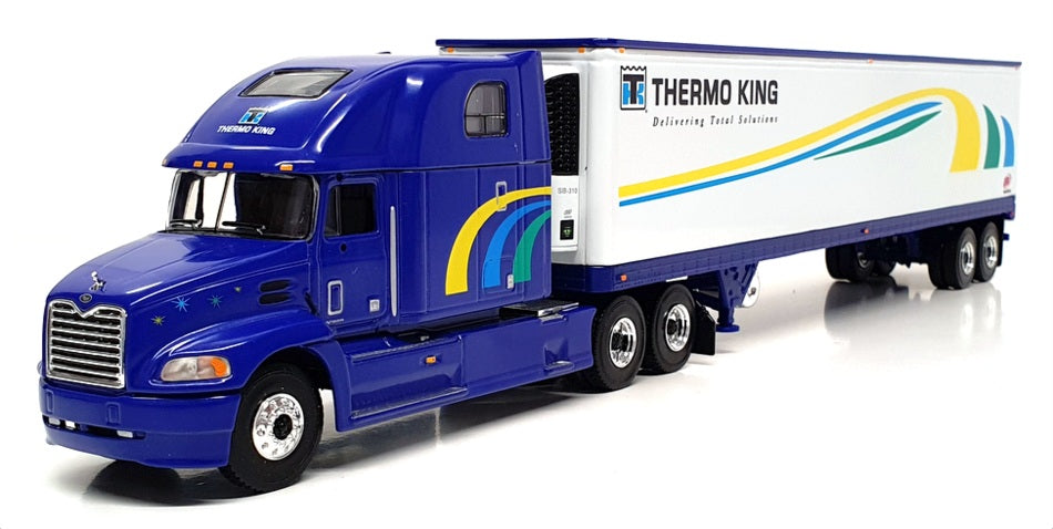 First Gear 1/50 Scale 59-3057 - Mack Truck & Trailer "Thermo King" - Blue/White