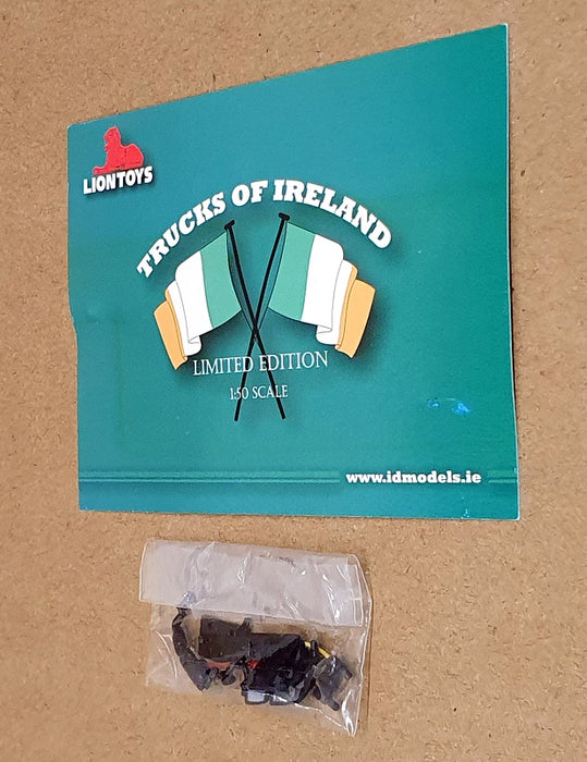 Lion Toys 1/50 Scale SL01G Iveco Truck & Trailer Shamrock Logistics White/Green