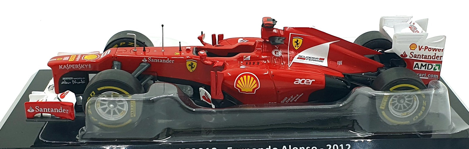 Altaya 1/24 Scale Diecast AT2001Q - F1 Ferrari F2012 #5 Fernando Alonso 2012