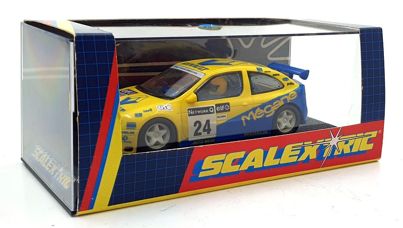 Scalextric 1/32 Scale Slot Car C.2029 - Renault Megane "Rallye" #24