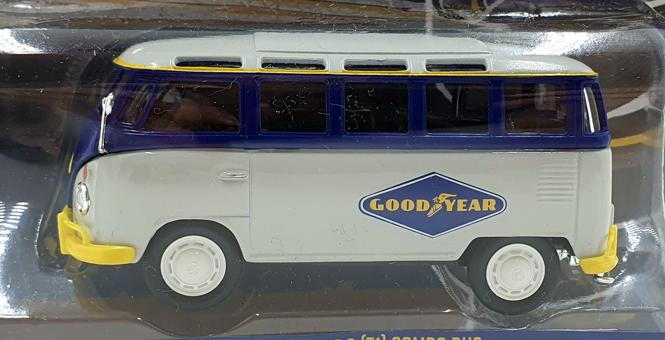 Greenlight 1/43 Scale 87010-F - Volkswagen Type 2 (T1) Samba Bus