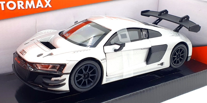 Motor Max 1/24 Scale 79380 - Audi R8 LMS GT3 - Silver/Black
