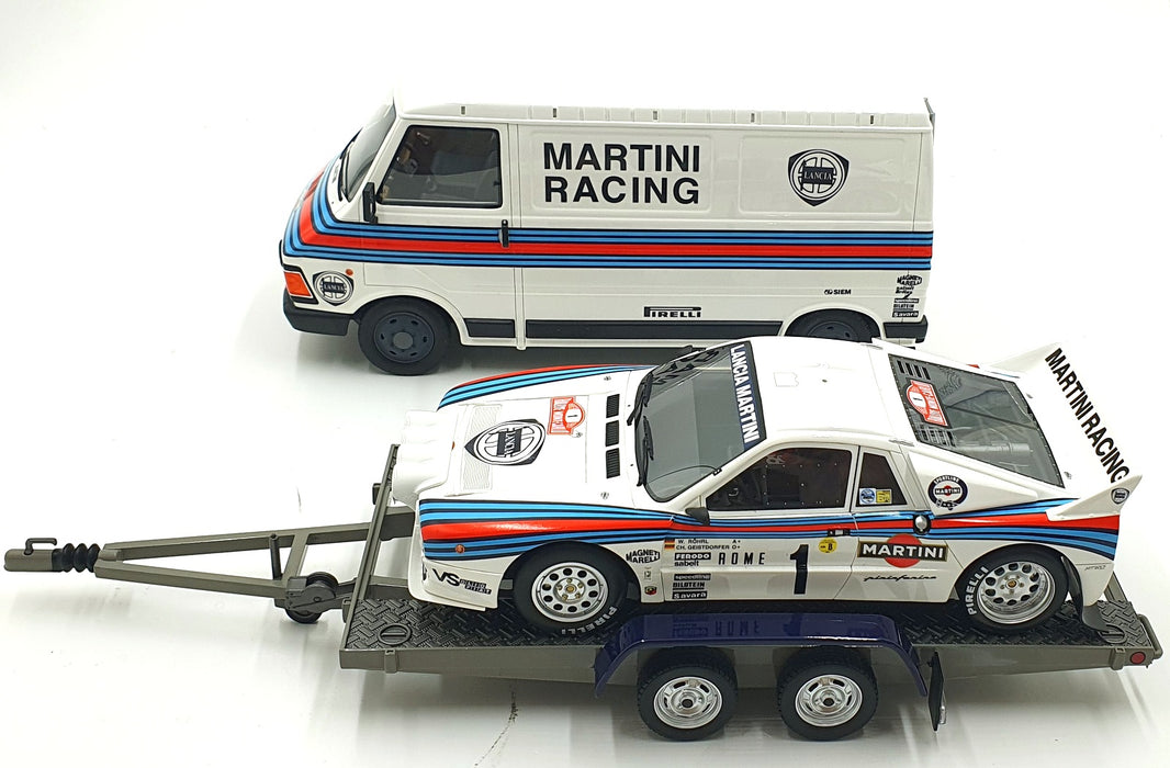 Otto 1/18 Scale OT360 Rally Set Lancia RMW 1983 Support And Trailer