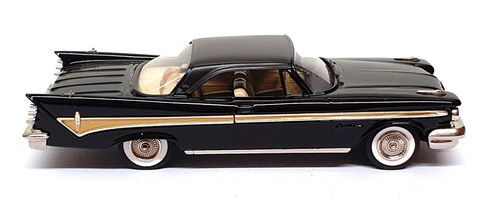 Brooklin Models 1/43 Scale BRK82 - 1959 Desoto Adventurer 2Dr. Hardtop - Black