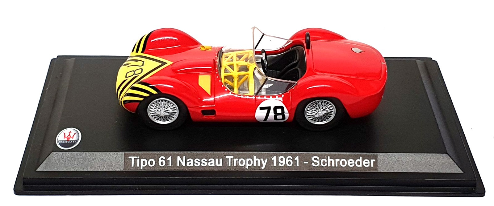 Altaya 1/43 Scale Diecast 71025F - Maserati Tipo 61 #78 Nassau Trophy 1961