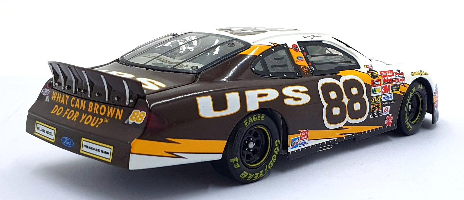 Action 1/24 Scale Diecast 106120 - 2004 Ford Taurus #88 UPS - Jarrett