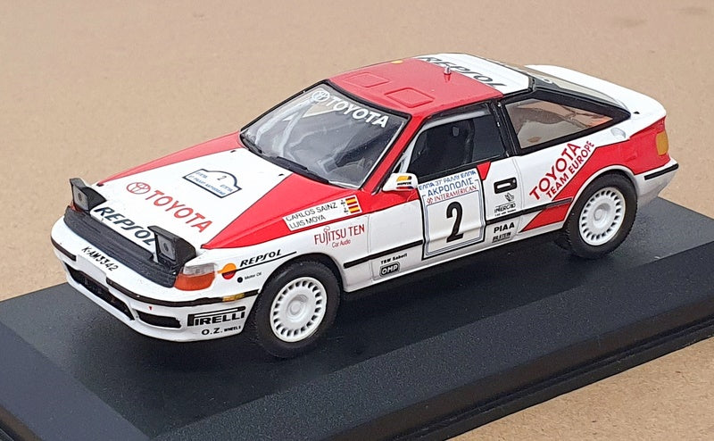 Altaya 1/43 Scale AR902 - Toyota Celica GT4 #2 Acropolis Rally 1990 - White/Red