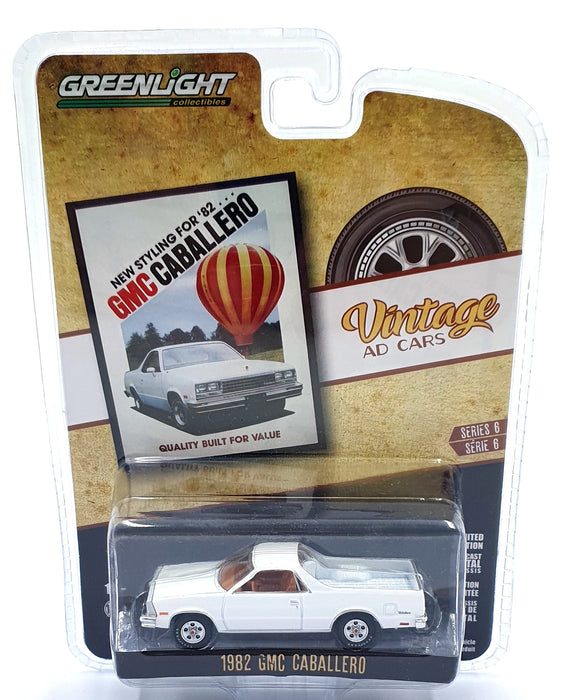 Greenlight 1/64 Scale 39090-F  - 1982 GMC Caballero - White