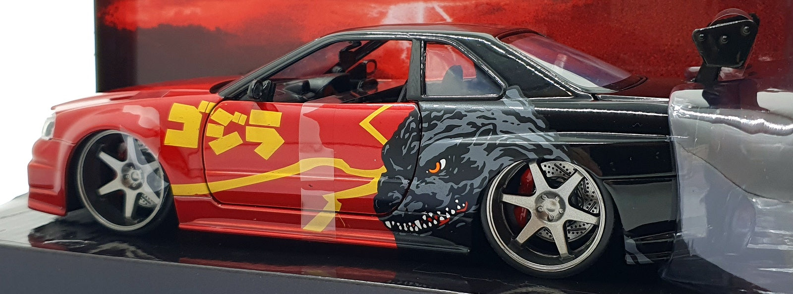 Jada Toys 1/24 Scale Diecast 35133 - 2002 Nissan Skyline GT-R (R34)