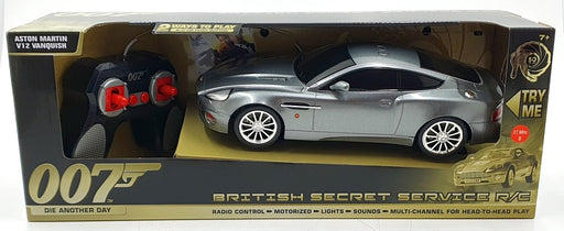 Toy State 27cm Long R/C Car 62052 - Aston Martin V12 Vanquish 007 Bond 27MHz