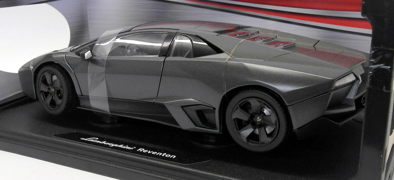 Motormax 1/18 Scale Diecast 79155 - Lamborghini Reventon Matt Grey