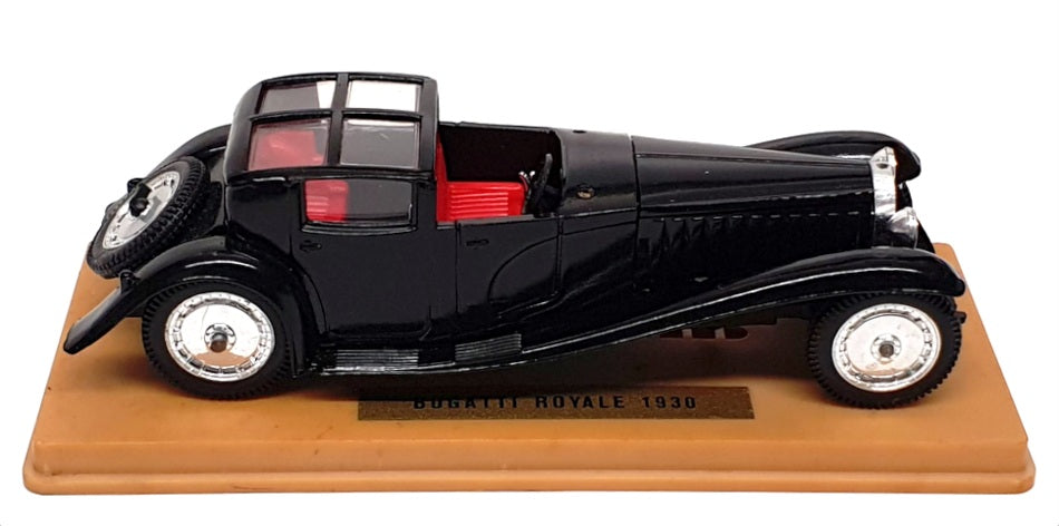 Solido 1/43 Scale 136 - 1930 Bugatti 41 Royale - Black/Red Seats