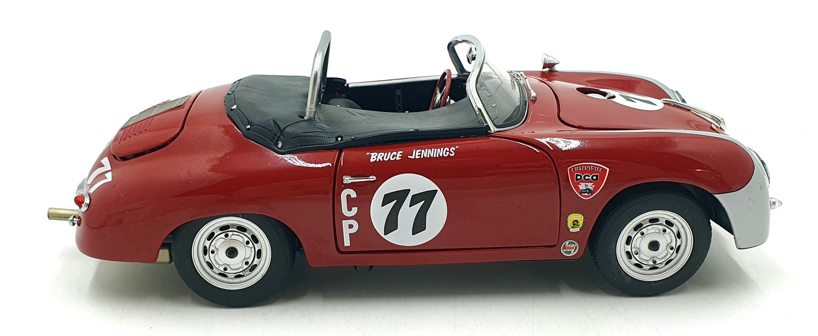 Schuco 1/18 Scale Diecast 45 003 0700 - Porsche 356 A Carrera GT Speedster #77