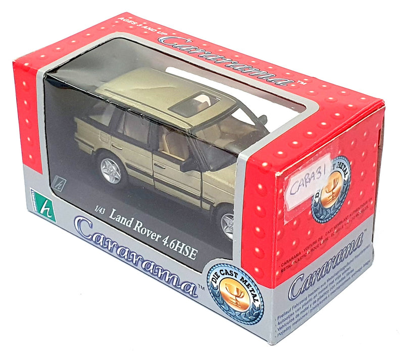Cararama 1/43 Scale CARA31 - Land Rover Range Rover 4.6HSE - Lt. Green