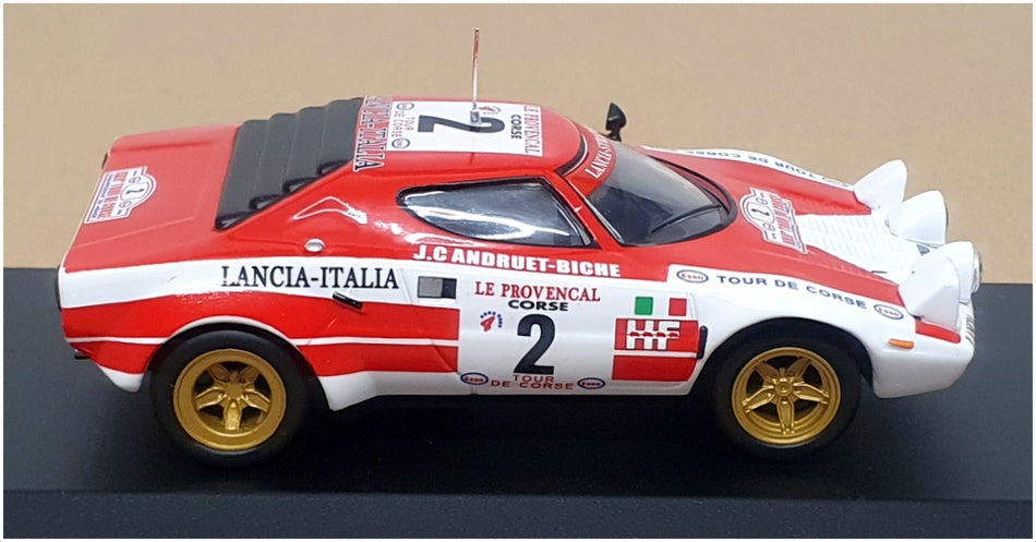 Altaya 1/43 Scale 19624B - Lancia Stratos #2 Tour de Corse 1974 - Red/White