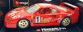 Burago 1/18 Scale Diecast  3042 Ferrari F40 Evoluzione 1992 Race car #1