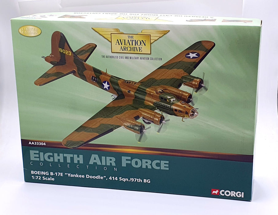 Corgi 1/72 Scale Diecast AA33304 Boeing B-17E "Yankee Doodle" 414 sqn