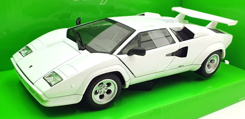 Welly NEX 1/24 Scale 24112W - Lamborghini Countach LP 5000 S - White