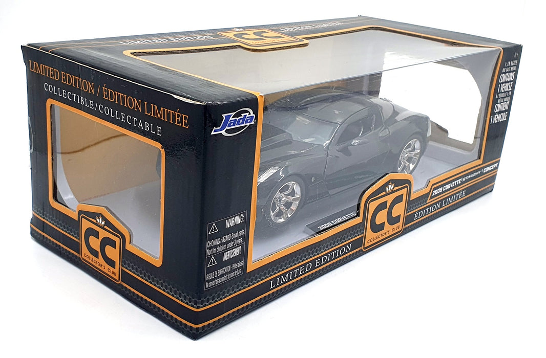 Jada 1/18 Scale Diecast 96326 - 2009 Corvette Stingray Concept - Black
