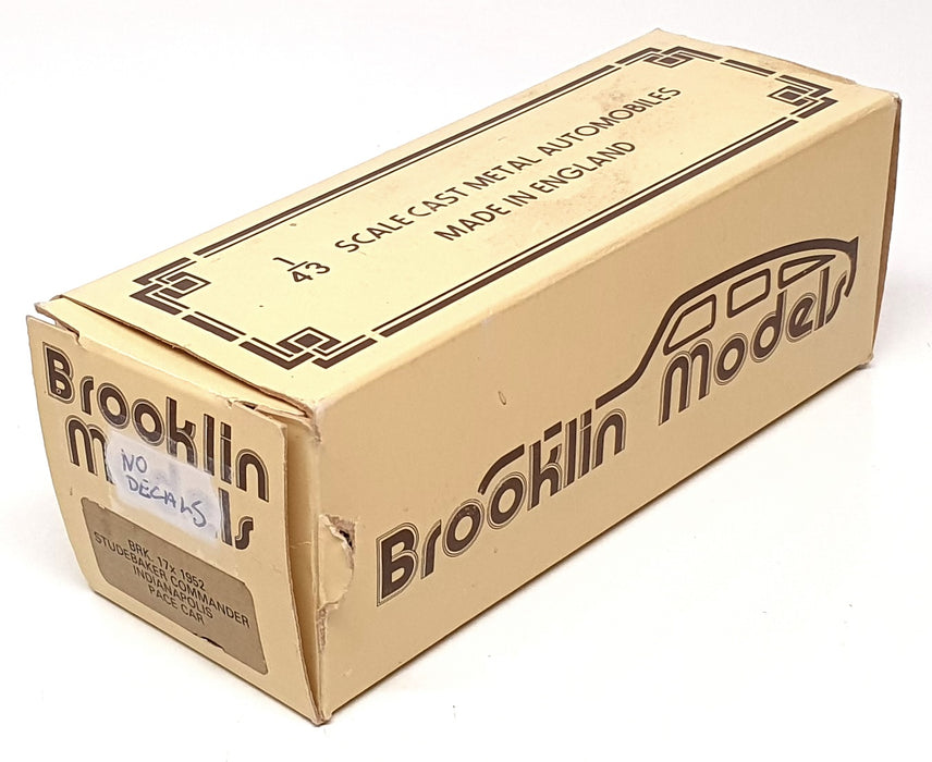 Brooklin 1/43 Scale BRK17X - 1952 Studebaker Commander Convertible - Blue