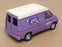 Matchbox 11.5cm Long Diecast K 167 - Ford Transit Van Milka - Lilac/White
