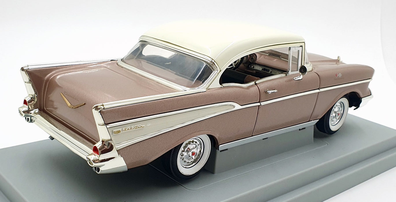 Ertl 1/18 Scale Diecast 7900 - 1957 Chevrolet Bel Air Fuelie - Pink
