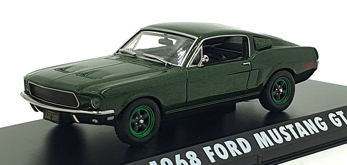 Greenlight 1/43 Scale 86431 - 1968 Ford Mustang GT Steve McQueen Bullitt