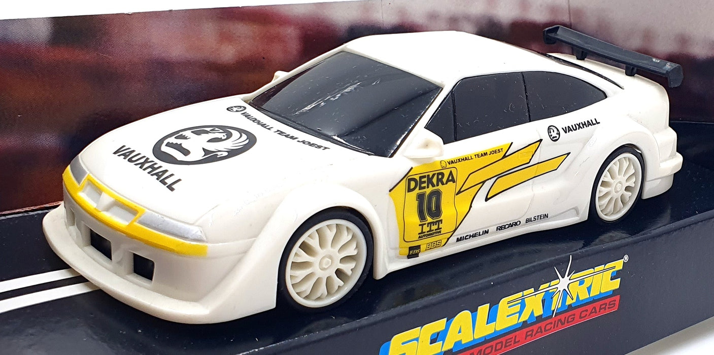 Scalextric 1/32 Scale Slotcar C632 - Vauxhall Calibra Joast #10 - White