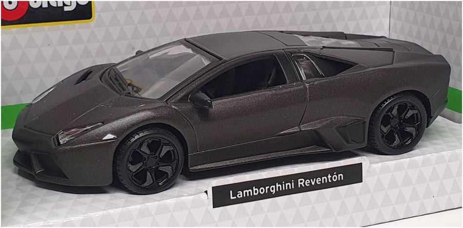Burago 1/32 Scale 18-43064 - Lamborghini Reventon - Matt Dk Grey