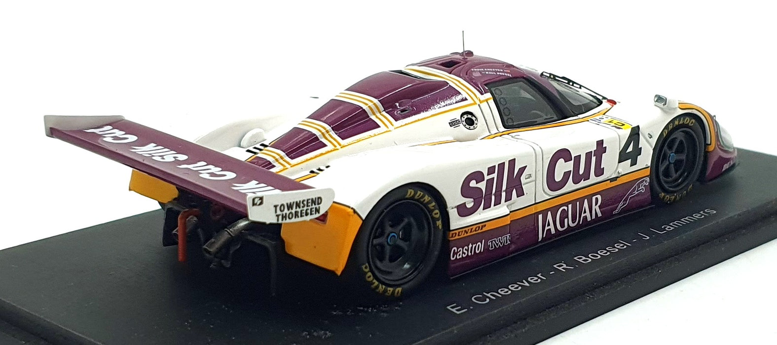 Spark 1/43 Scale Resin Model Car S0758 Jaguar XJR 8 #4 Le Mans 1987 with Decals