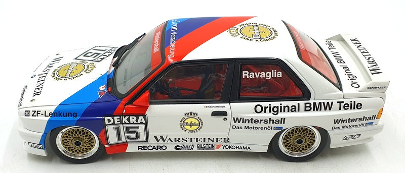 Minichamps 1/18 Scale Diecast 80 43 0 148 539 BMW M3 1989 Winner Ravaglia