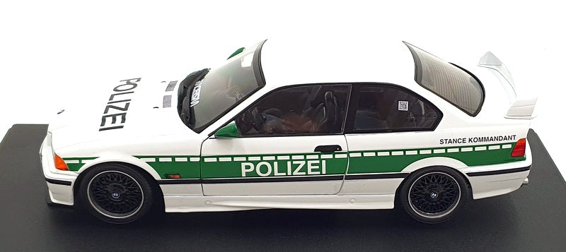 Solido 1/18 Scale S1803915 - 1991 BMW E36 Coupe M3 Drift Polizei 1991