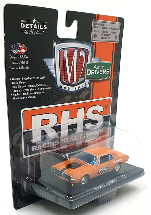 Castline M2 Machines 1/64 Scale R44 - 1968 Mercury Cougar R-Code - Orange