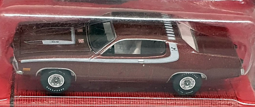 Auto World 1/64 Scale AWSP002 - 1974 Plymouth Road Runner - Maroon