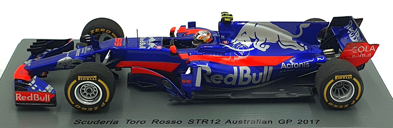 Spark 1/43 Scale S5038 - Scuderia Toro Rosso STR12 #55 Australian GP 2017