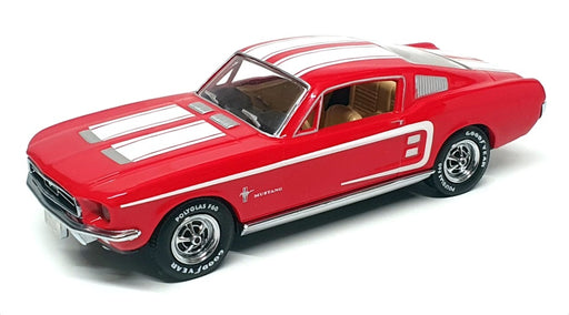 Matchbox 1/43 Scale DY016/D-M - 1967 Ford Mustang Fastback 2+2 - Red/White