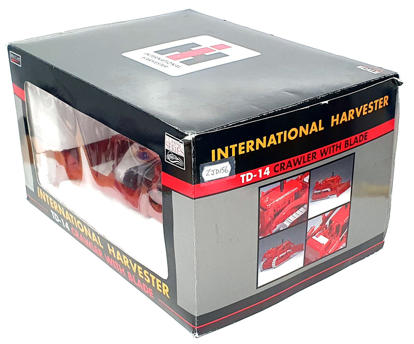 Speccast 1/16 Scale ZJD156 International Harvester TD-14 Crawler w/ Blade - Red