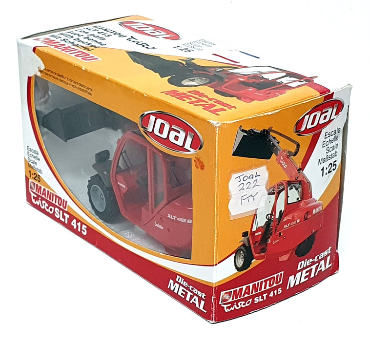 Joal 1/25 Scale Diecast 222 - Manitou Twisco SLT 415 Bucket Digger - Red