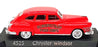Solido 1/43 Scale 4525 - Chrysler Windsor Schenectady Fire Dept. - Red