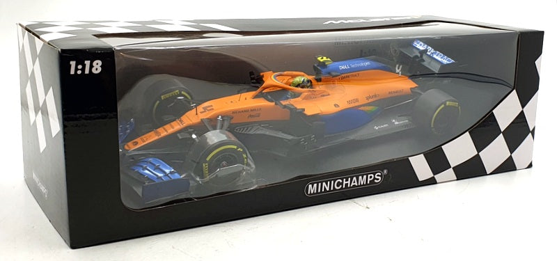 Minichamps 1/18  Scale 530 201904 McLaren F1 Team MCL35M 3rd Austrian GP Norris