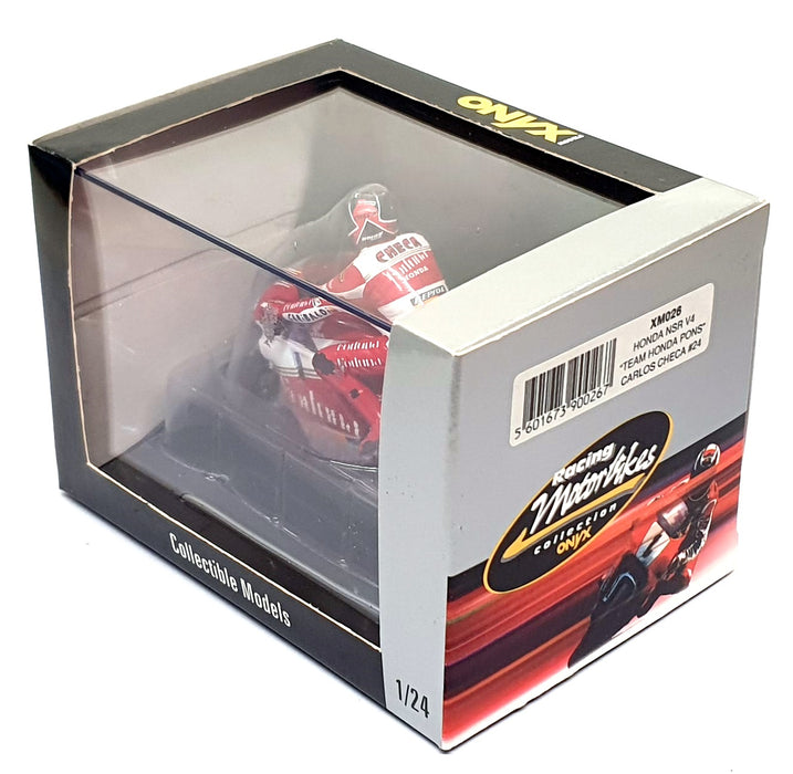 Onyx 1/24 Scale XM026 - Honda NSR V4 Team Honda Pons #24 Carlos Checa