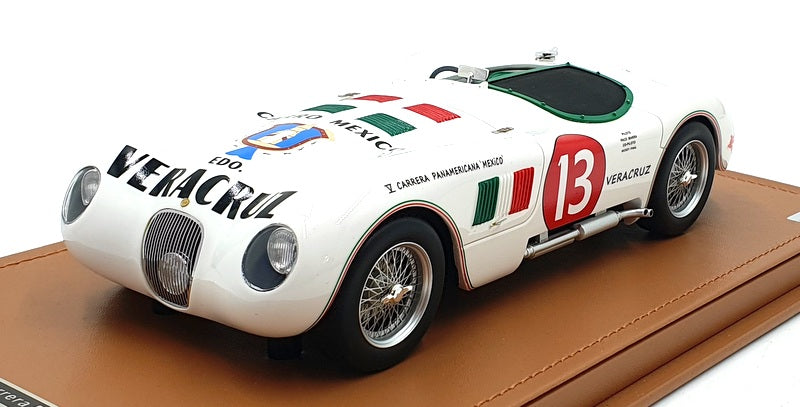 Tecnomodel 1/18 Scale TM18-290E - 1953 Jaguar C-Type Carrera Panamericana #13