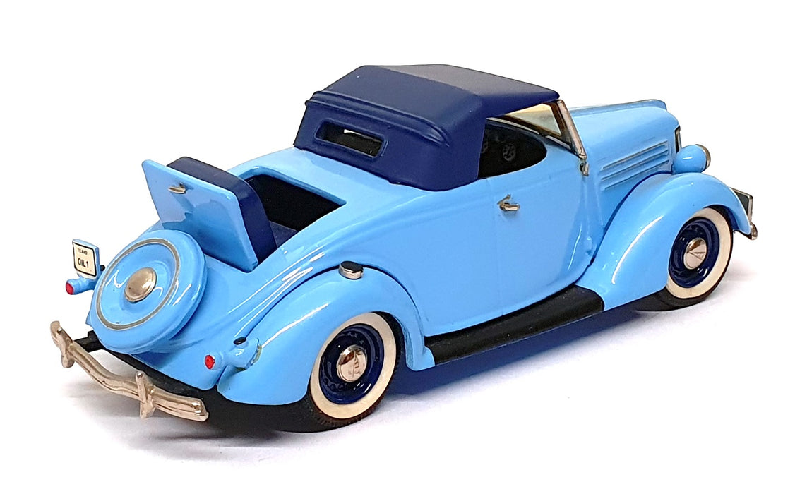 Minimarque 43 1/43 Scale US6b - 1936 Ford V8 Roadster Top Up - Lt. Blue