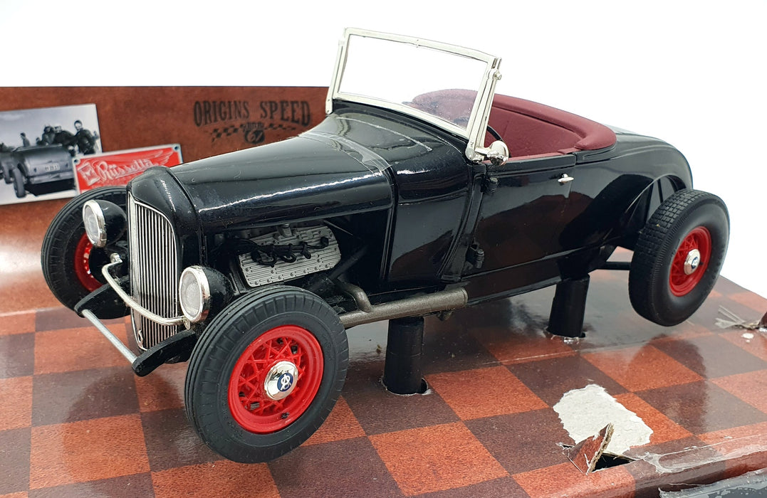 Highway 61 1/18 Scale Diecast 50161 - Ford Model A Roadster - Black