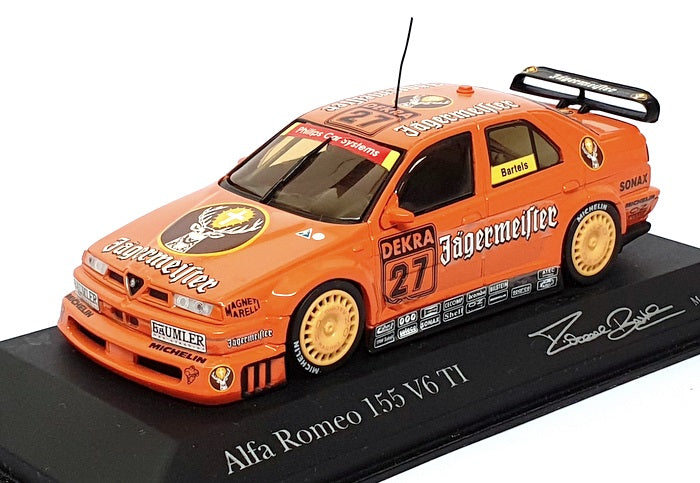 Minichamps 1/43 Scale 430 940127 - Alfa Romeo 155 V6 TI #27 DTM 1994 Bartels