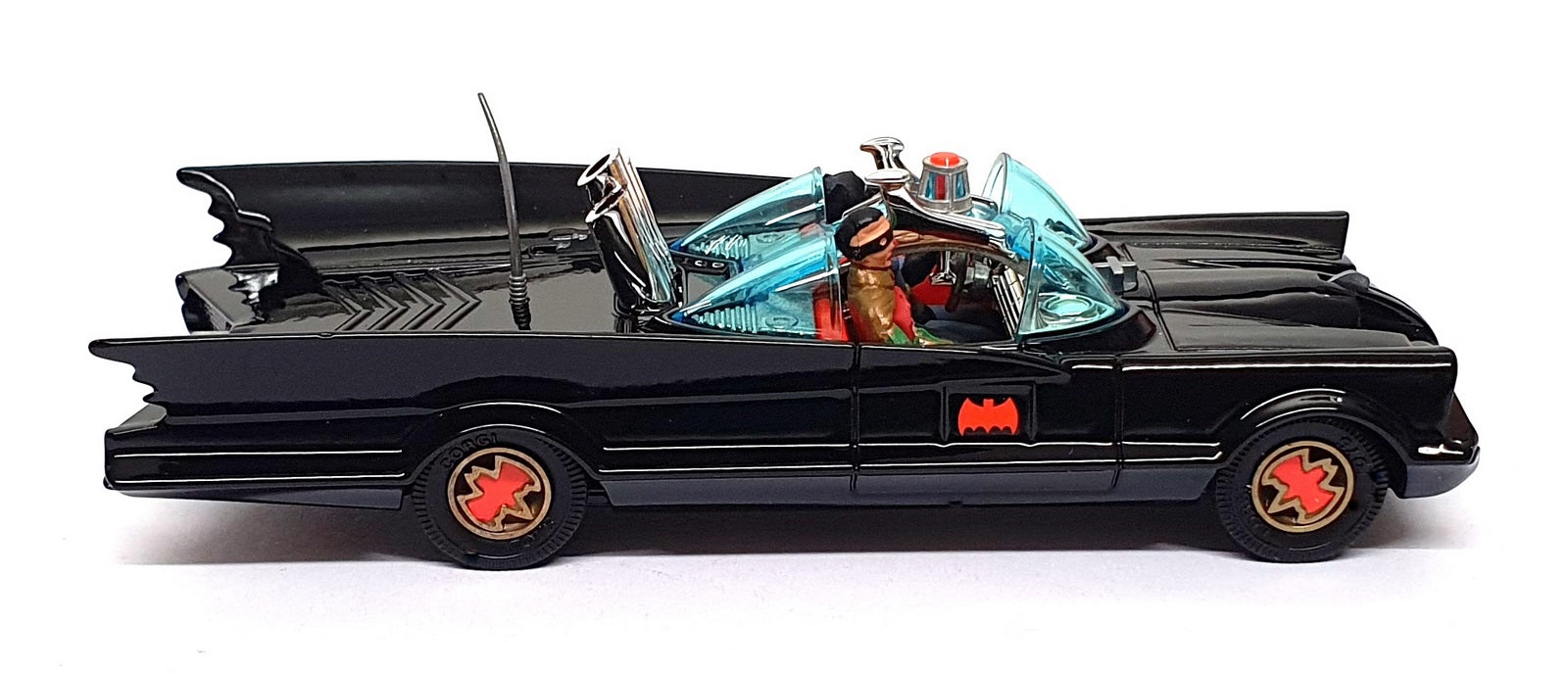 Corgi Reproduction CD54321050 (267) - Batmobile With Batman & Robin - Black
