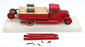 OMO Russian Made 1/43 Scale #3 - 1937 3HC Fire Engine Truck - Red