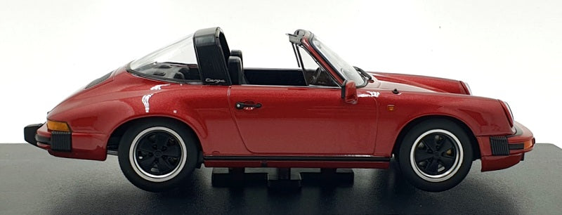 KK 1/18 Scale Diecast KKDC180841 - 1983 Porsche 911 SC Targa - Dark Red